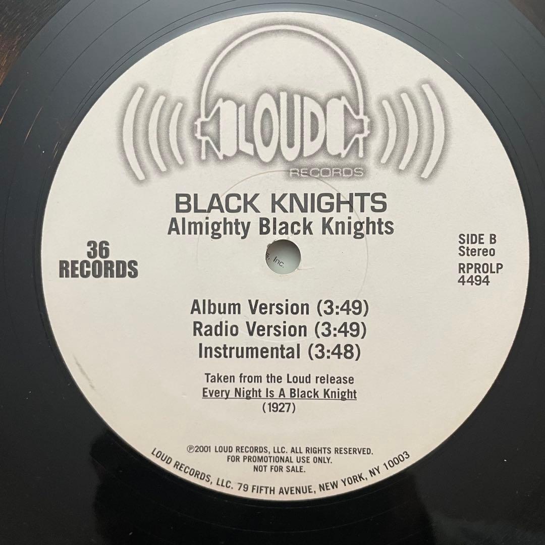 Black Knights Killa Cali 12" Vinyl Loud Records 2001 Promo Hip Hop US Pressing