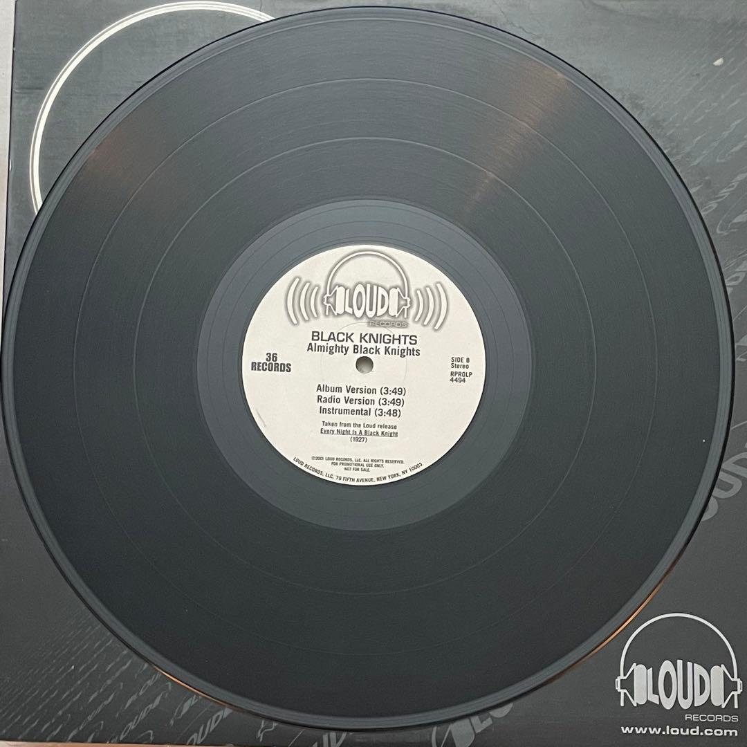Black Knights Killa Cali 12" Vinyl Loud Records 2001 Promo Hip Hop US Pressing