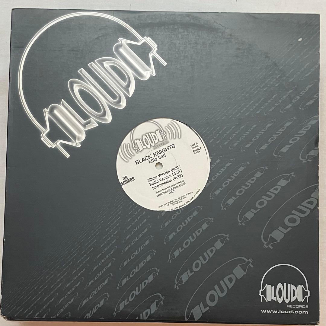 Black Knights Killa Cali 12" Vinyl Loud Records 2001 Promo Hip Hop US Pressing