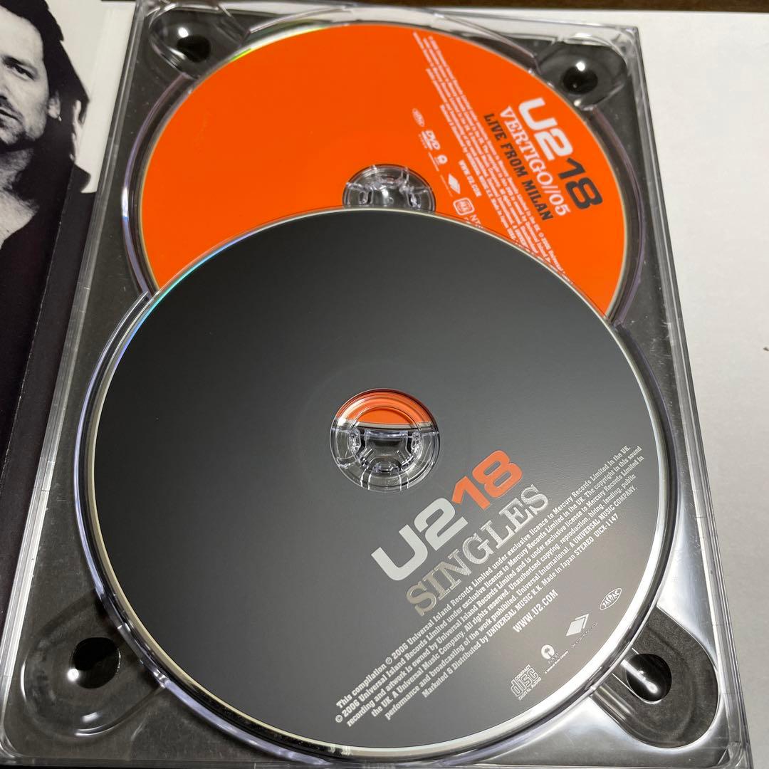 U2 U218 Singles CD+DVD Japan Press 2006 Compilation Album