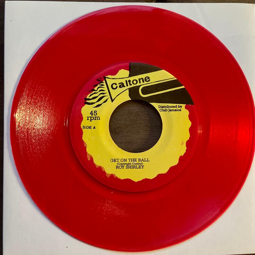 Roy Shirley / The Emotions - Get On The Ball - 7" Vinyl Single Caltone Red Wax