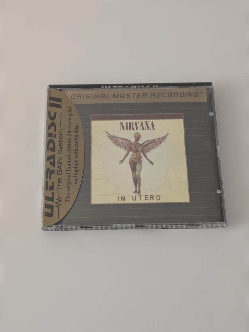 Nirvana Utero 24K Gold Limited CD, Japan Issue, Used, Collector’s Item | Japansoundstore