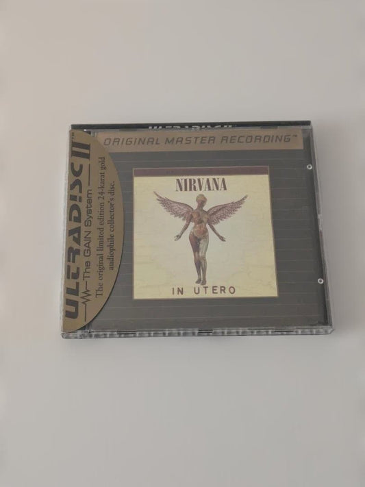 Nirvana Utero 24K Gold Limited CD, Japan Issue, Used, Collector’s Item | Japansoundstore
