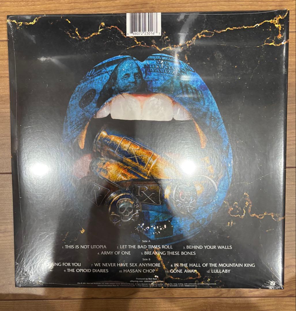 The Offspring - Let The Bad Times Roll LP Indie Exclusive Orange Crush Vinyl