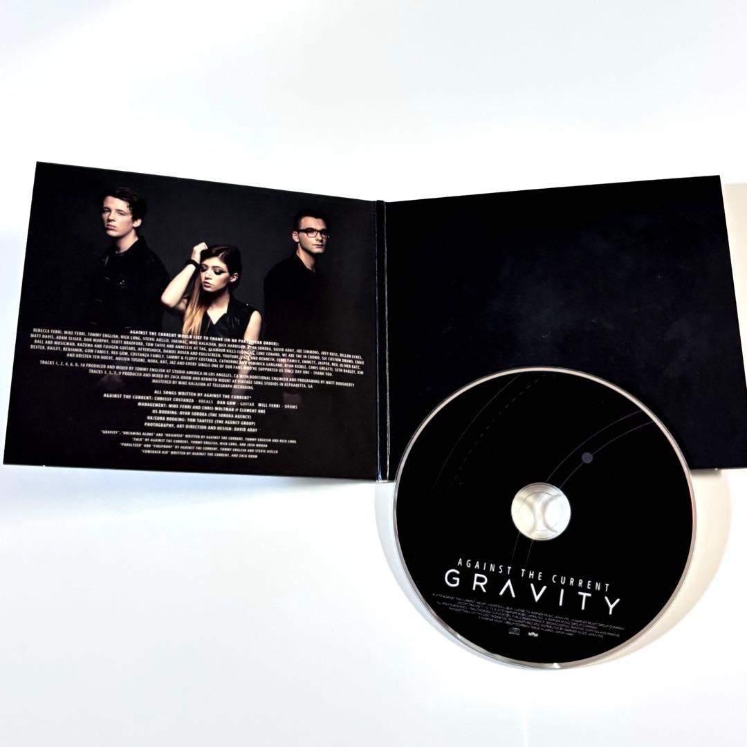 Against The Current Gravity CD Japan Press 13 Tracks Limited Paper Sleeve