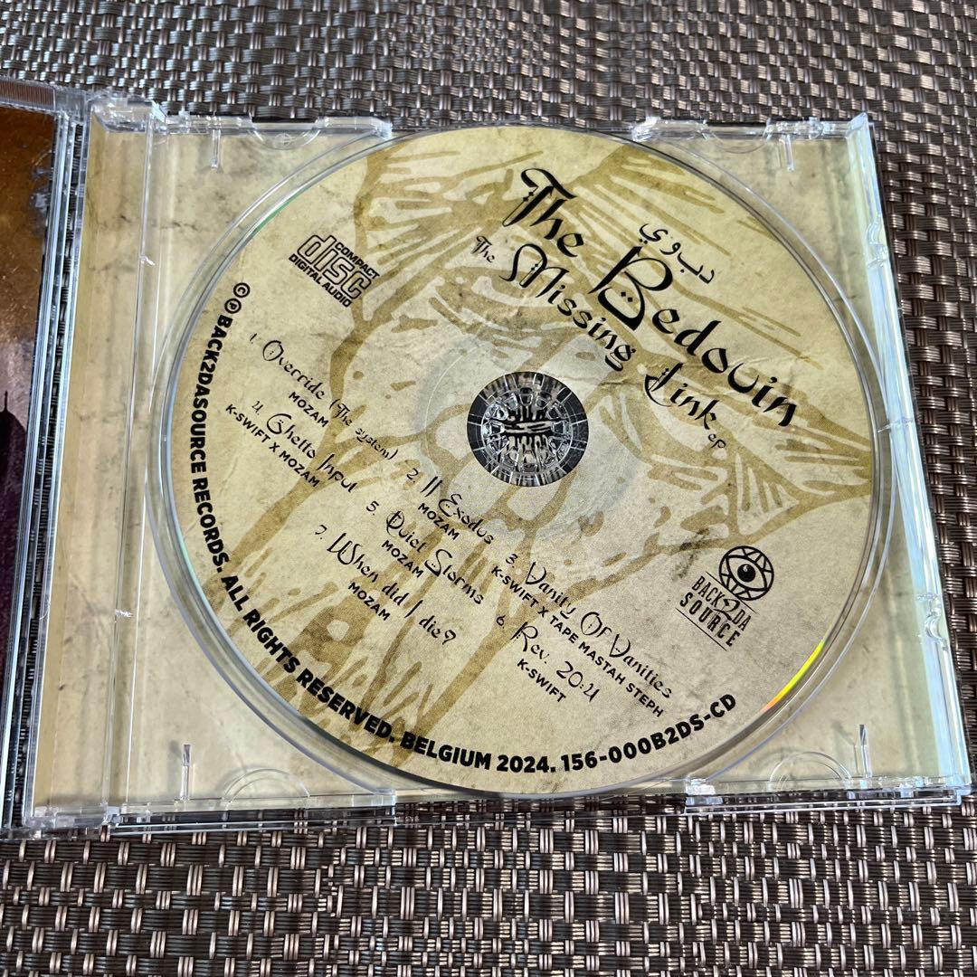 The Bedouin - The Missing Link EP CD - 90s Bay Area Hip Hop - Back2DaSource