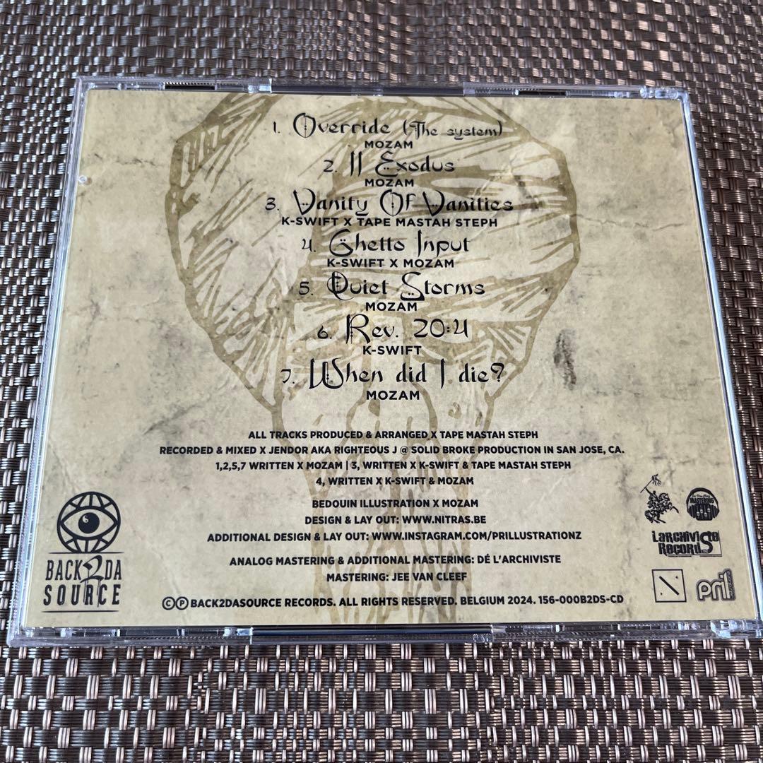 The Bedouin - The Missing Link EP CD - 90s Bay Area Hip Hop - Back2DaSource