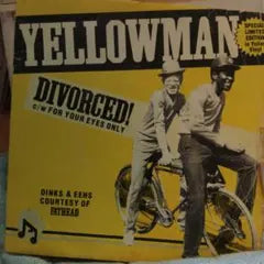 Yellowman - Divorced! 7-inch Single Yellow Vinyl Special Limited Edition