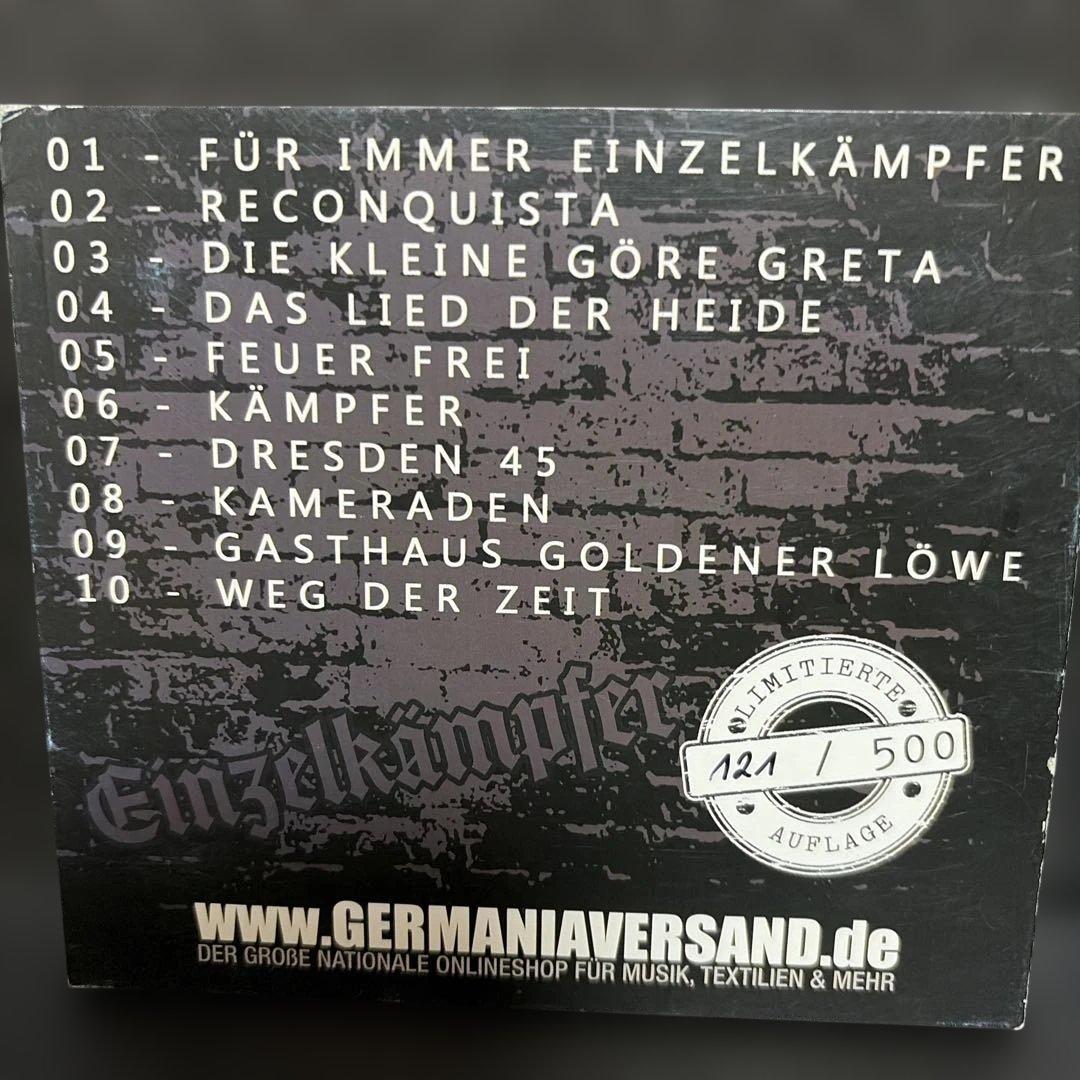 Einzelkämpfer Reconquista Limited Edition CD 10 Tracks Rare Used | Japansoundstore