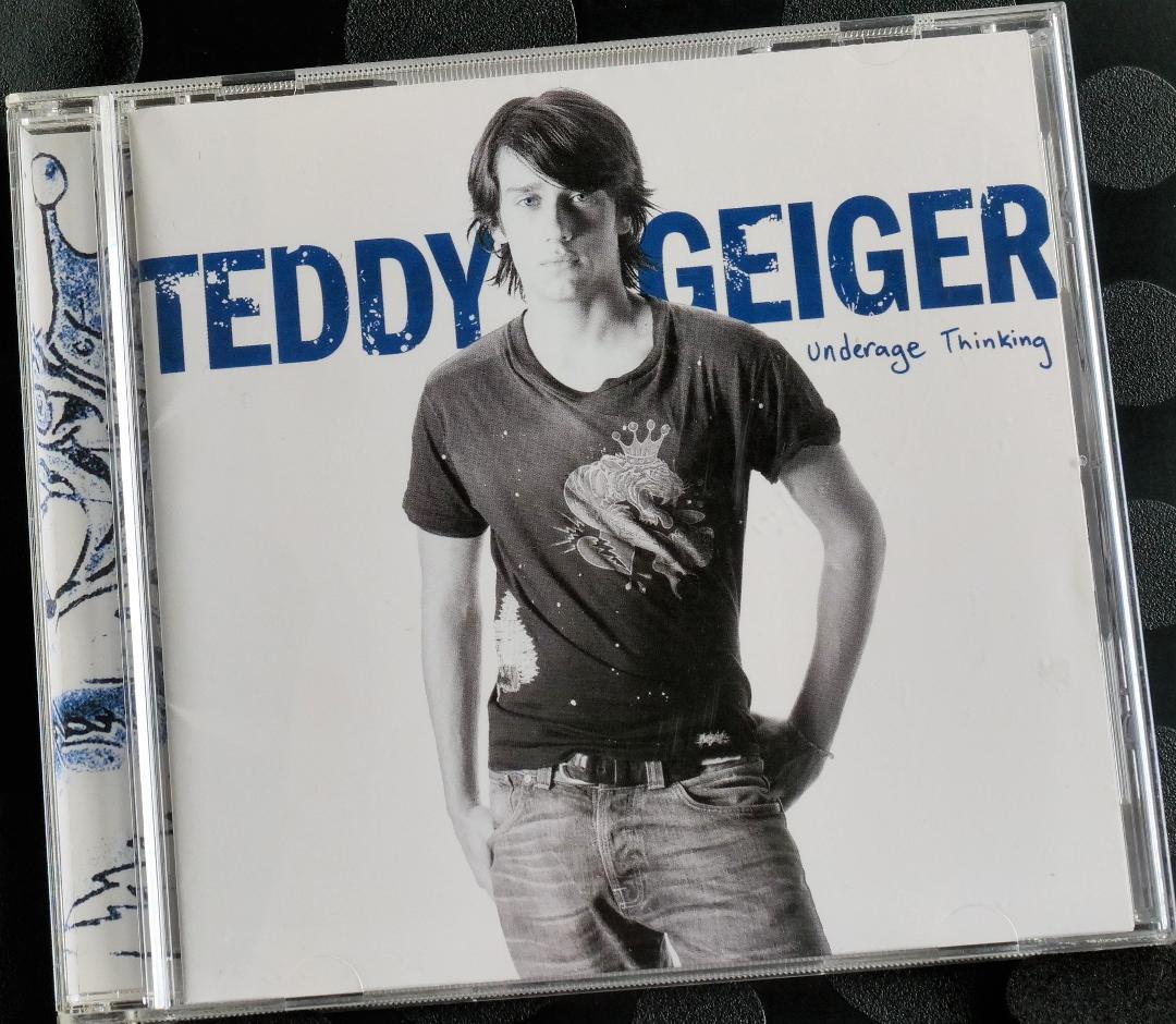 Teddy Geiger - Underage Thinking CD Japan Press SICP-1111 with Bonus Tracks