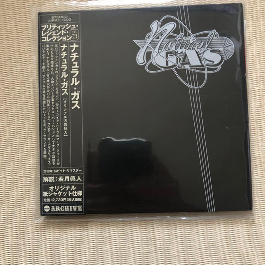 Natural Gas CD Japan Paper Jkt Used) 80s Rock Collectible | Japansoundstore
