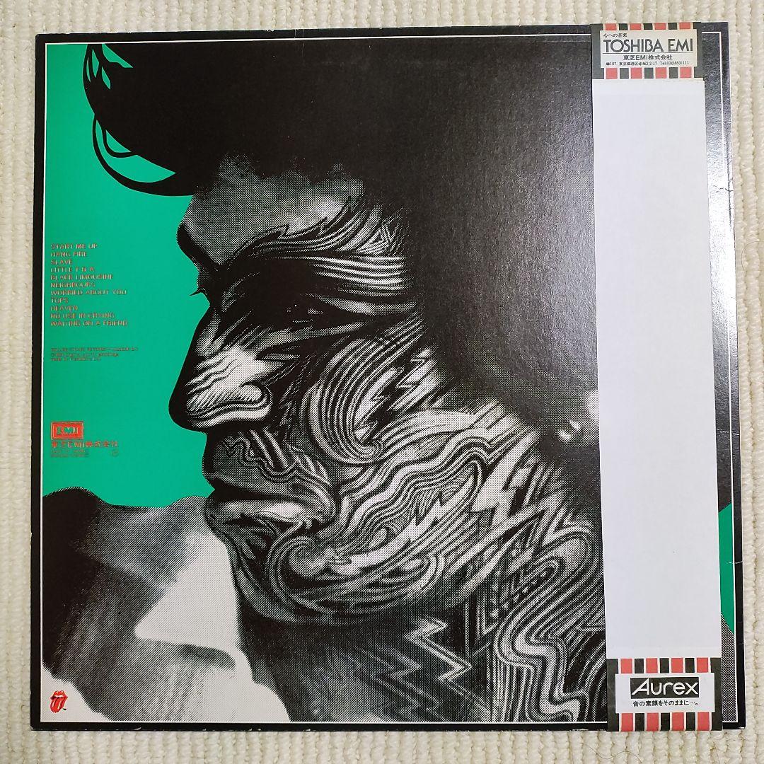 The Rolling Stones - Tattoo You Vinyl LP Japan Original Pressing w/ Poster OBI