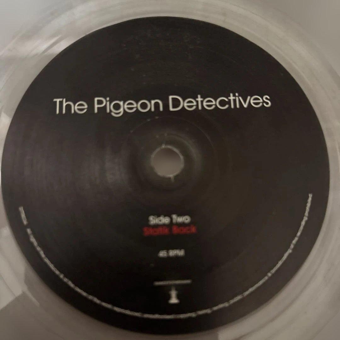The Pigeon Detectives - Take Her Back 7" Clear Vinyl Record UK Indie Rock