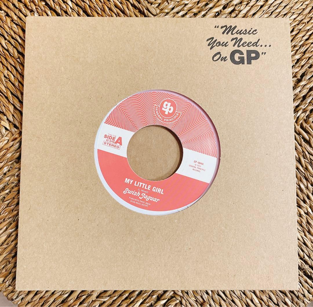 Swish Jaguar My Little Girl 7-inch Pink Vinyl Ltd 200 Copies General Principle