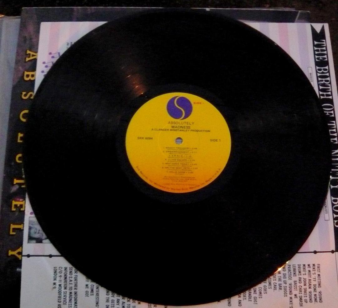 Madness Absolutely Vinyl LP 1980 Ska Pop Classic Album