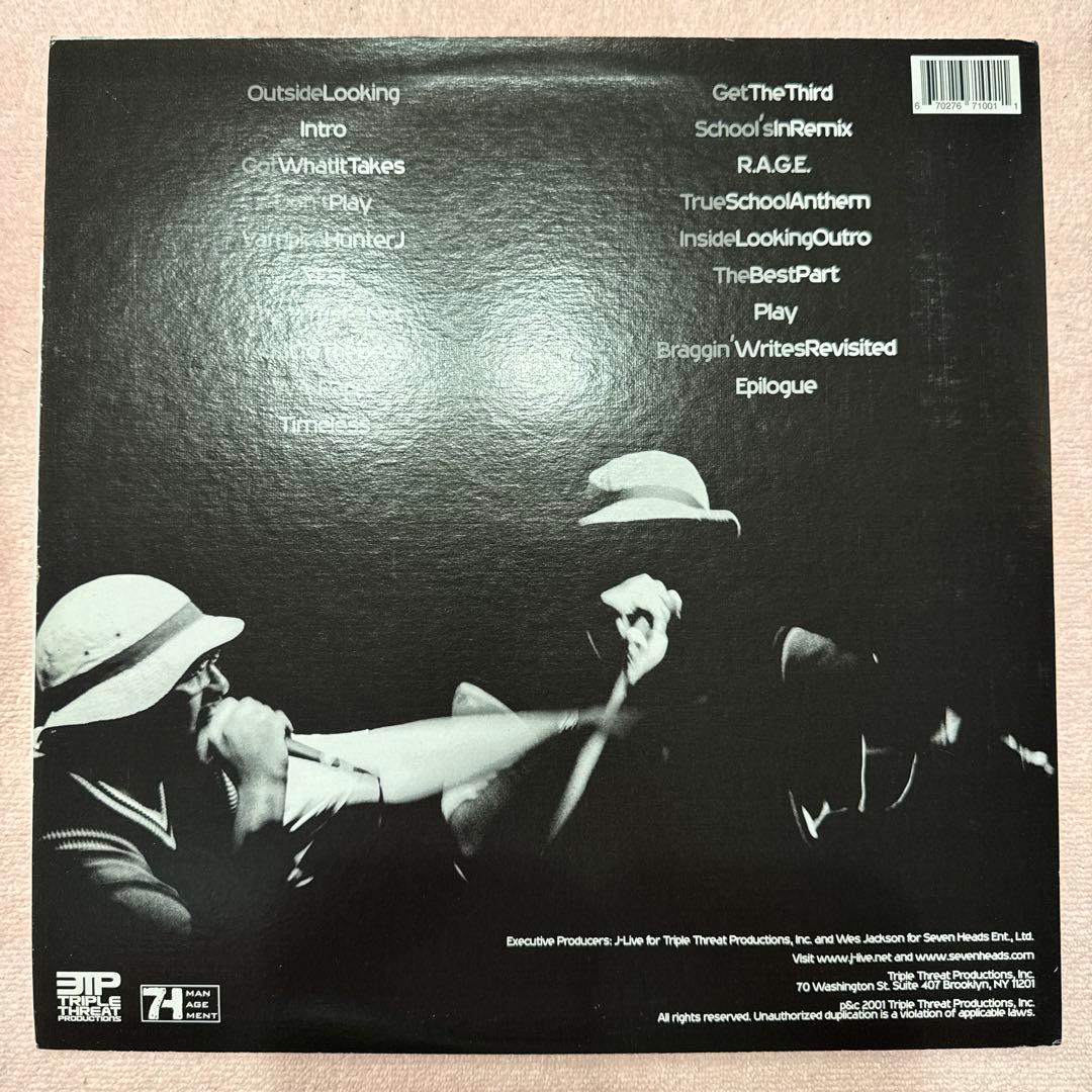 J-Live - The Best Part 2LP Vinyl Triple Threat Productions Hip Hop Classic