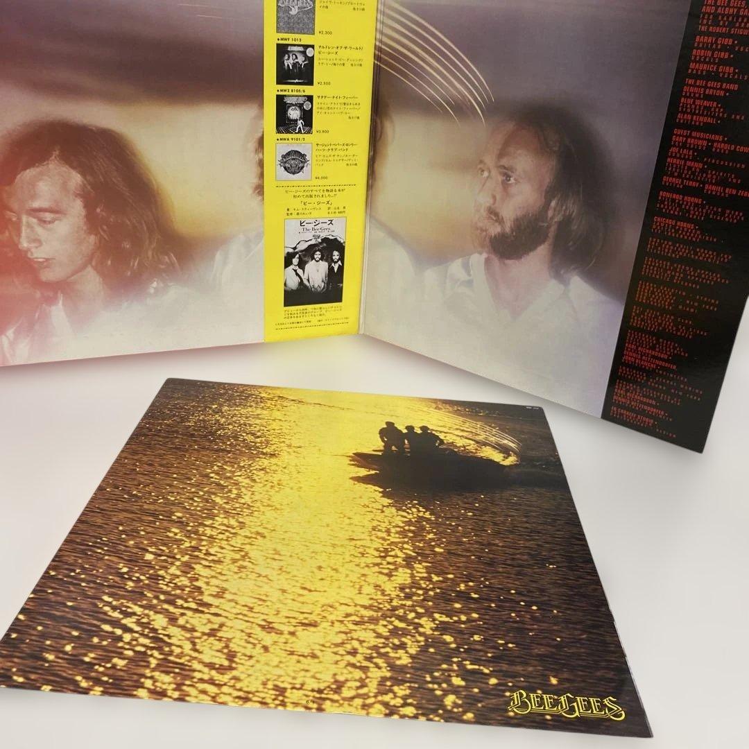 Bee Gees - Spirits Having Flown Vinyl LP Japan 1979 Gatefold Obi Insert