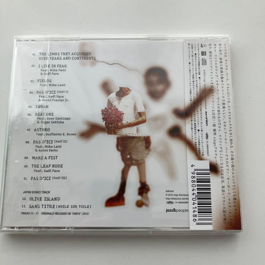 THIIEFS Graft CD Japan Press with OBI 2 Bonus Tracks Jazz Hip Hop 2018