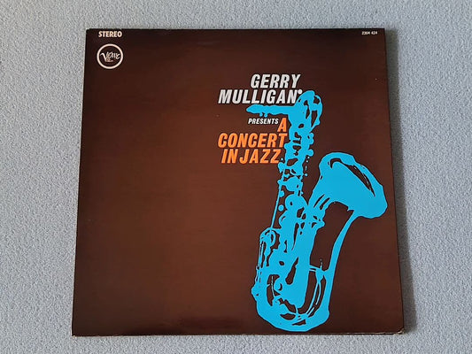 Gerry Mulligan - A Concert In Jazz Vinyl LP 1961 France Verve Jazz Record