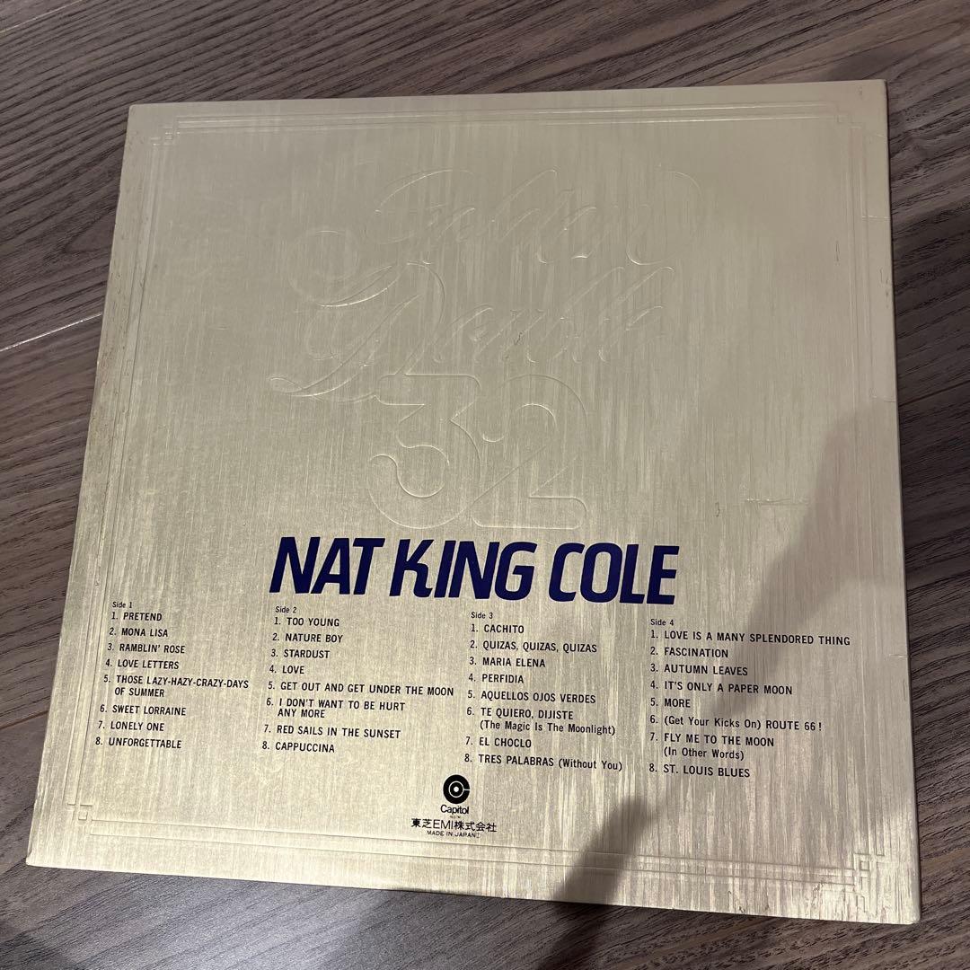 Nat King Cole Golden Double 32 2LP Japan Vinyl Record with Obi