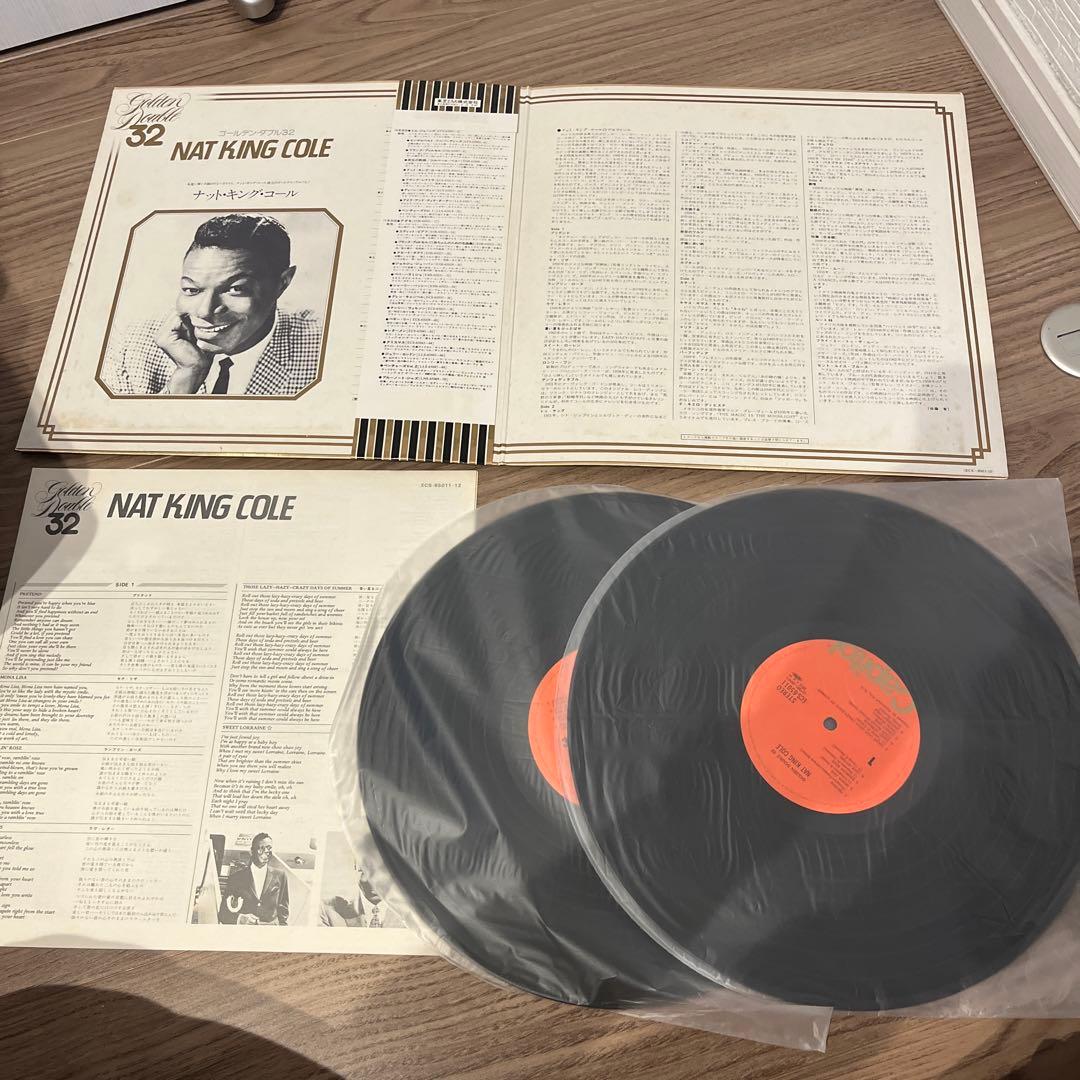 Nat King Cole Golden Double 32 2LP Japan Vinyl Record with Obi
