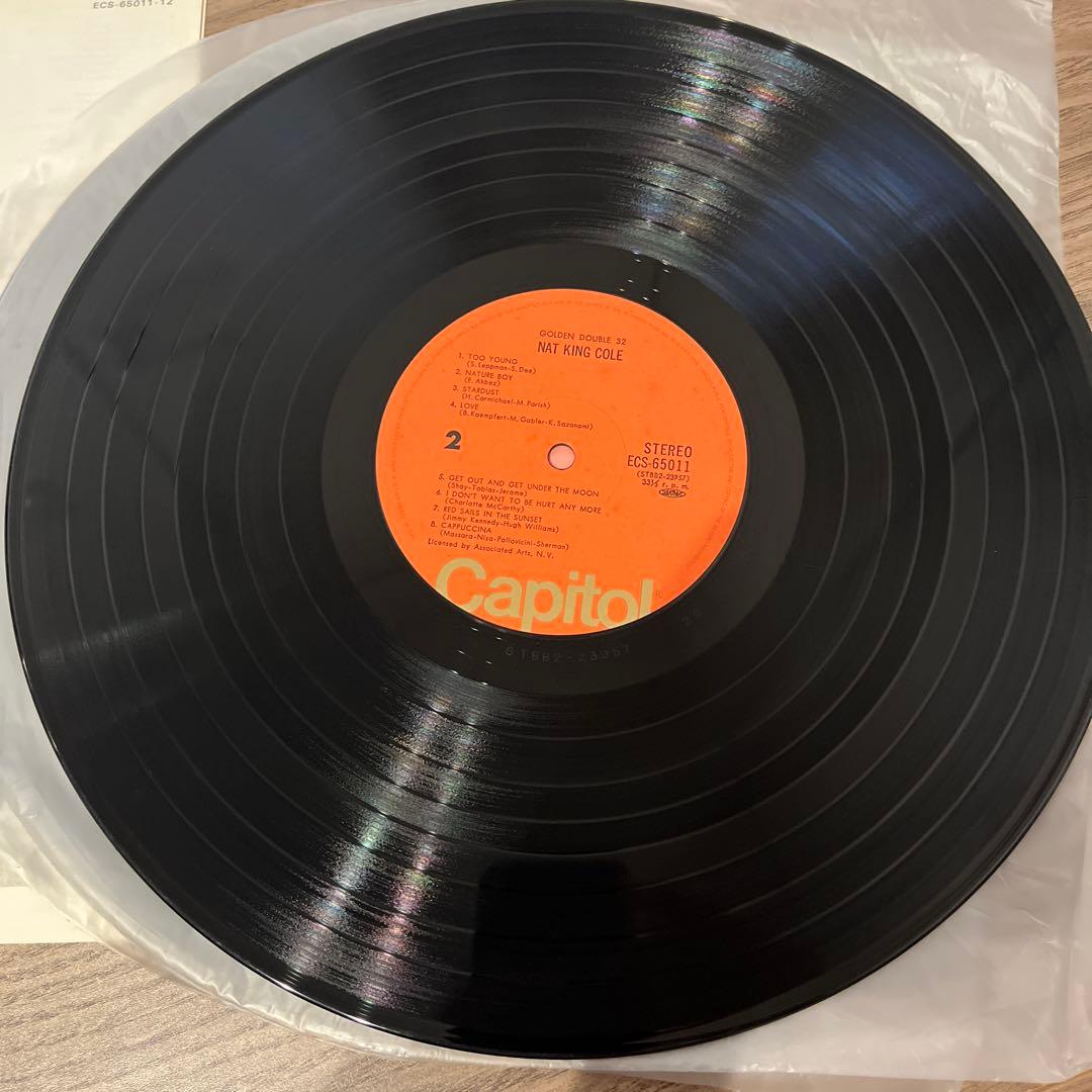 Nat King Cole Golden Double 32 2LP Japan Vinyl Record with Obi