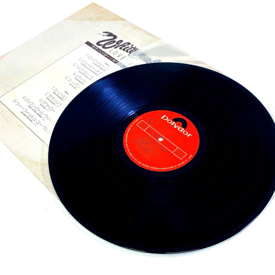 Whitesnake Love Hunter Japan LP Record Commemorative Edition Used | Japansoundstore