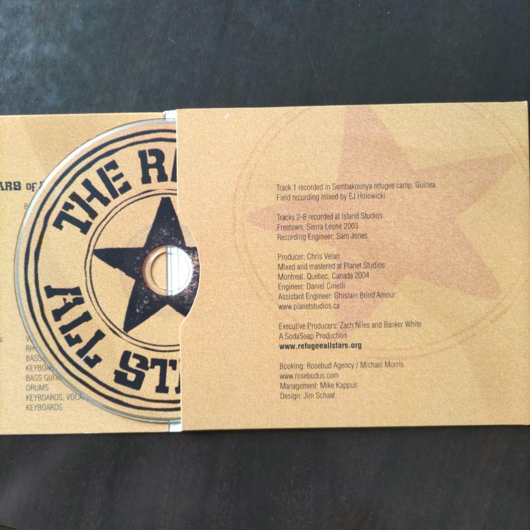 The Refugee All Stars of Sierra Leone CD Japan Press with OBI Limited Edition