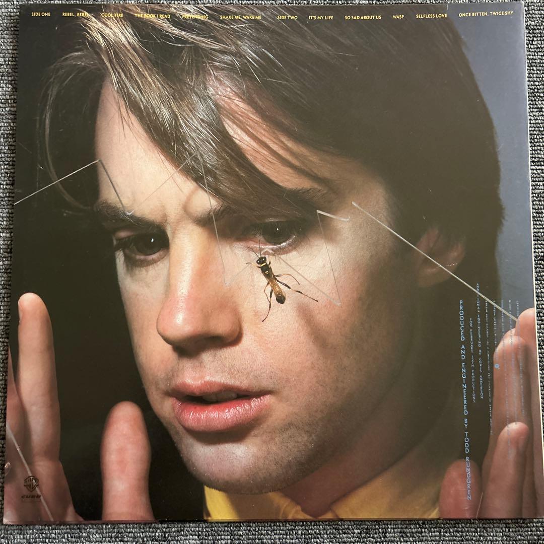Shaun Cassidy - Wasp LP Vinyl 1980 Japan Todd Rundgren Production w/ Liner