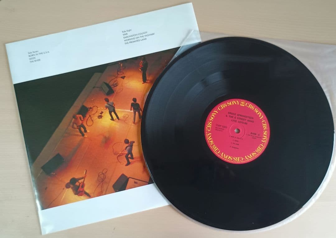 Bruce Springsteen & The E Street Band Live/1975-85 5-LP Box Set Japan w/ Obi
