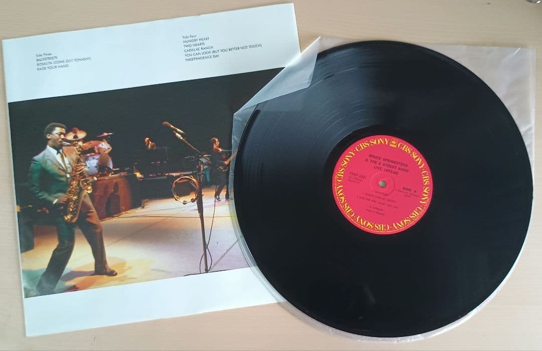 Bruce Springsteen & The E Street Band Live/1975-85 5-LP Box Set Japan w/ Obi