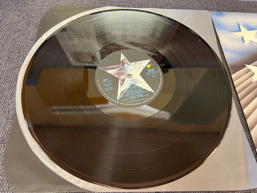 Ringo Starr - Ringo LP 1973 Japan Apple EAP-9037X 1S/1S Matrix W/ Obi Booklet