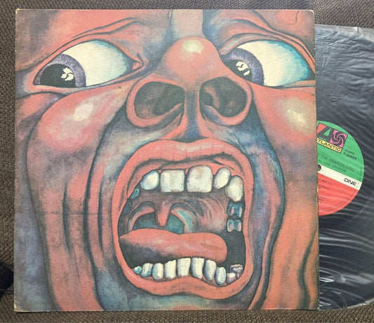 King Crimson In the Court of the Crimson King Vinyl LP Japan Atlantic P-8080A