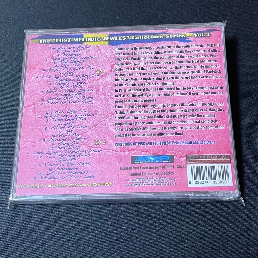 Red Hot Eyes of the World Limited Edition 2CD Melodic Hard Rock | Japansoundstore
