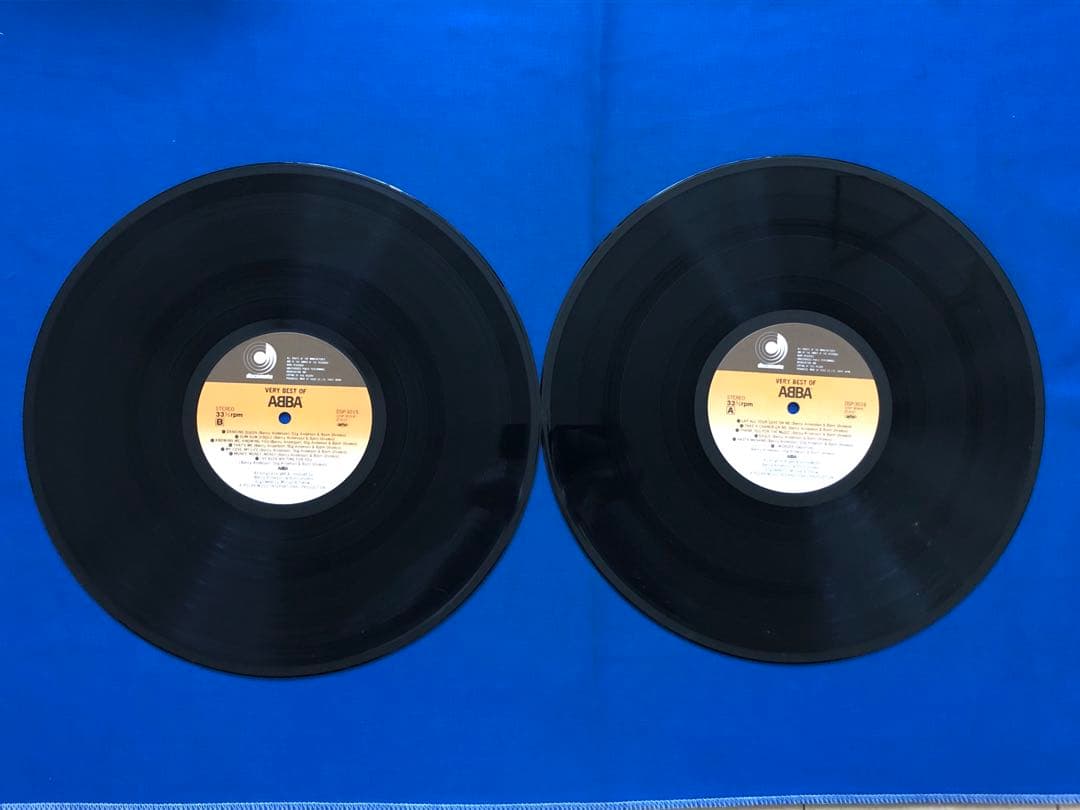 ABBA - Very Best Of ABBA Japan 2LP Gatefold Obi Discomate DSP-3015-16 Vinyl