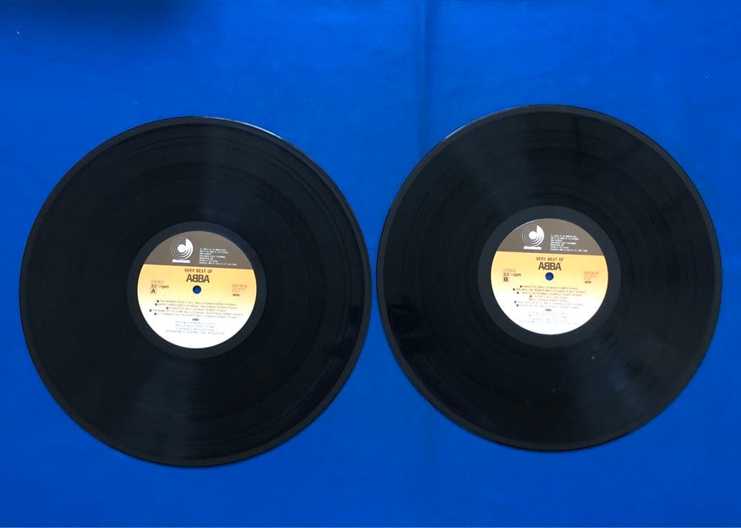ABBA - Very Best Of ABBA Japan 2LP Gatefold Obi Discomate DSP-3015-16 Vinyl