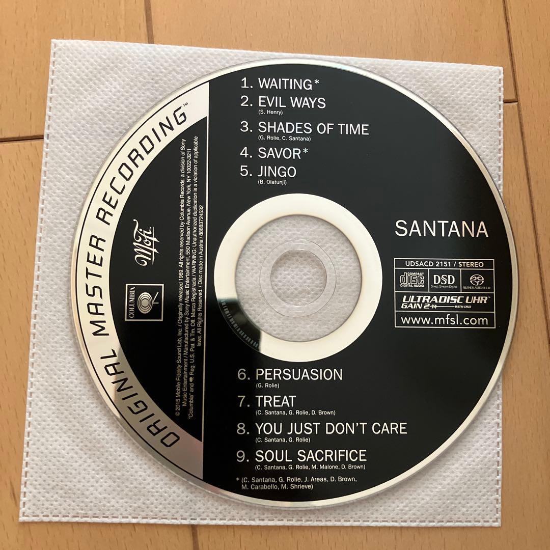 Santana - Santana Hybrid SACD Mobile Fidelity Sound Lab MoFi Limited Edition