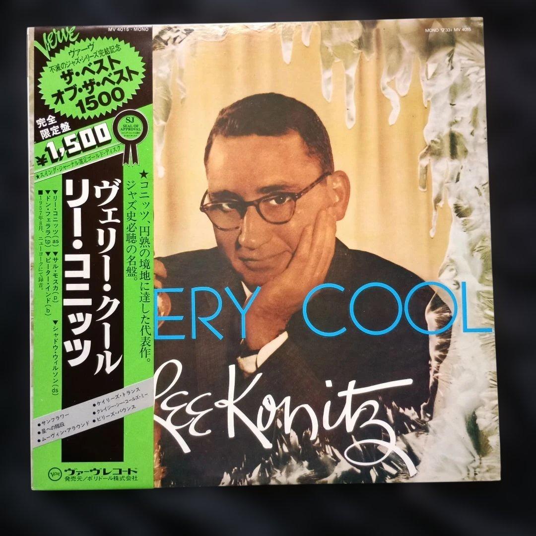 Lee Konitz - Very Cool LP Vinyl Japan Mono Jazz Verve MV 4015 Obi Booklet