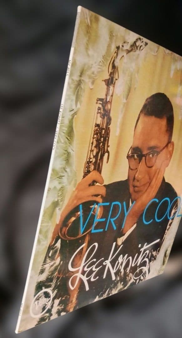 Lee Konitz - Very Cool LP Vinyl Japan Mono Jazz Verve MV 4015 Obi Booklet