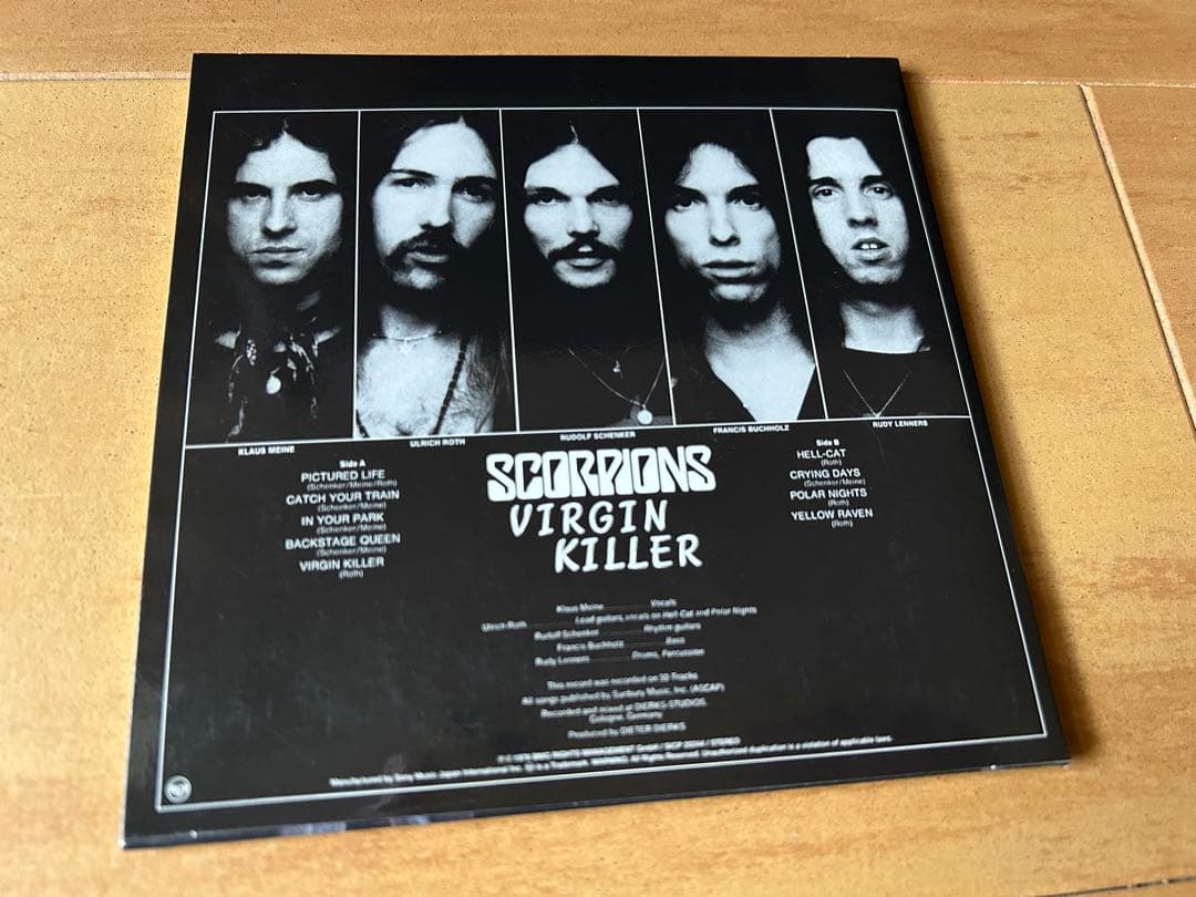Scorpions Virgin Killer CD Blu-spec Japan Orig Case Used | Japansoundstore