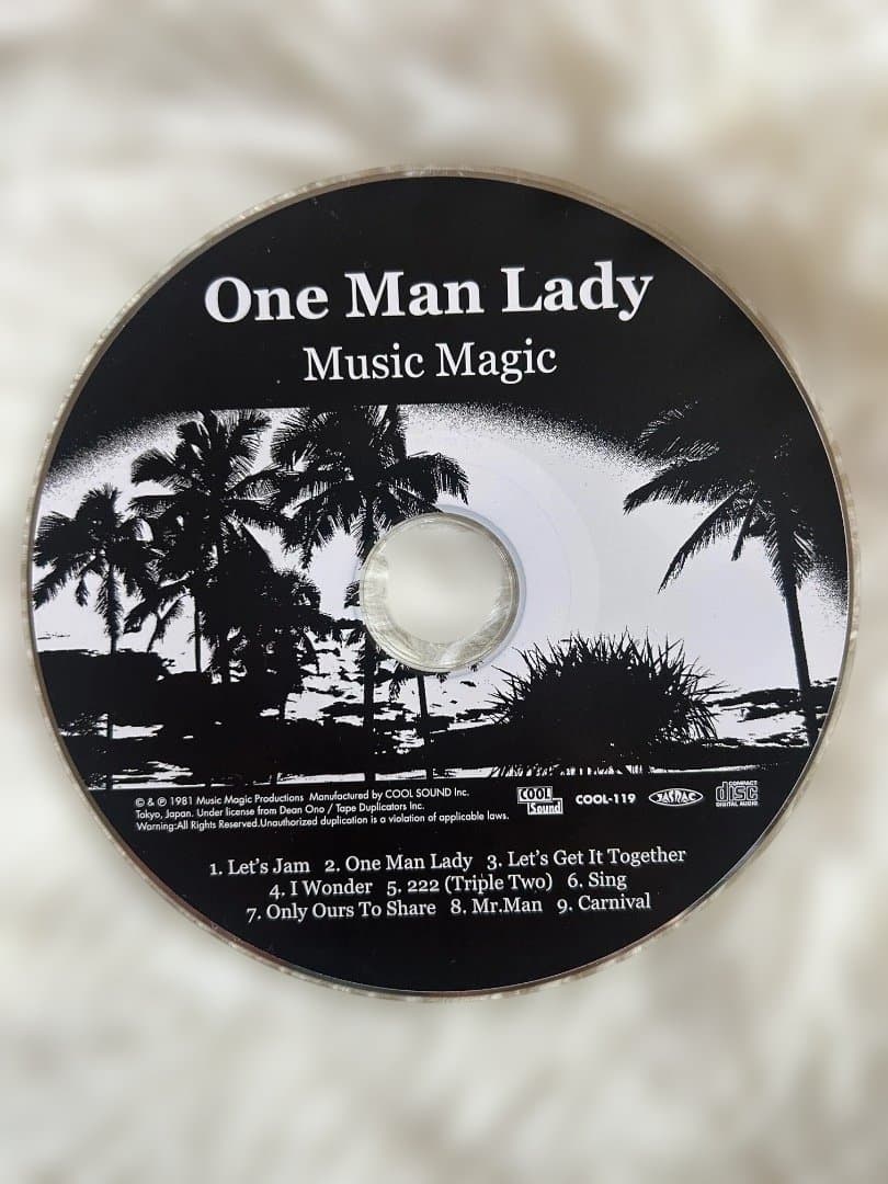 Music Magic One Man Lady CD Japan Paper Jacket Obi Near Mint | Japansoundstore