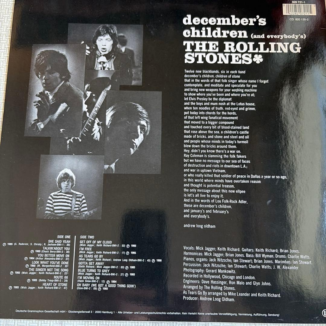 The Rolling Stones - December's Children (And Everybody's) Vinyl LP German Press