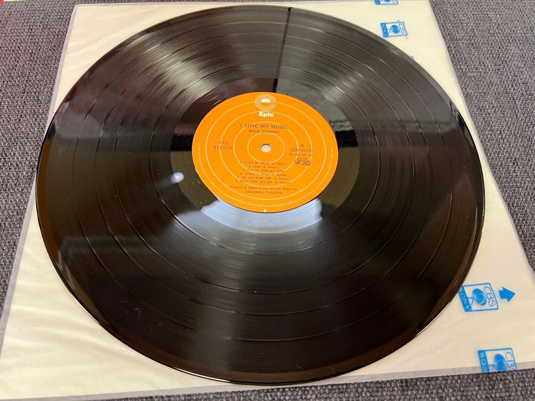 Wild Cherry - I Love My Music LP Japan 1978 1A1/1A1 Pressing w/Obi Funk Soul
