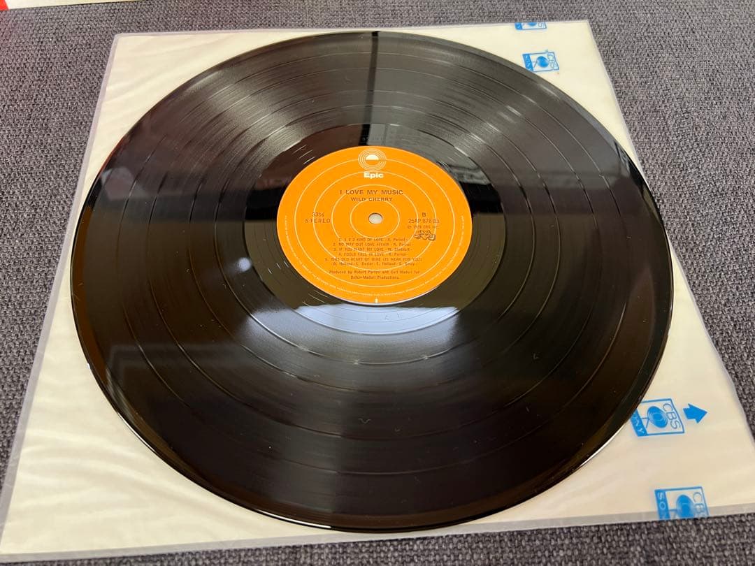 Wild Cherry - I Love My Music LP Japan 1978 1A1/1A1 Pressing w/Obi Funk Soul