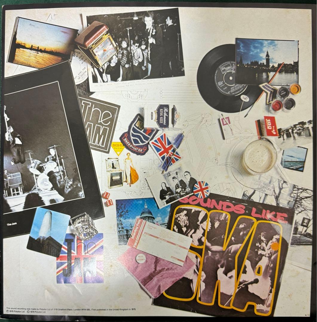 The Jam All Mod Cons Vinyl LP Japan Pressing w/ Obi Strips 1978 Mod Rock Punk