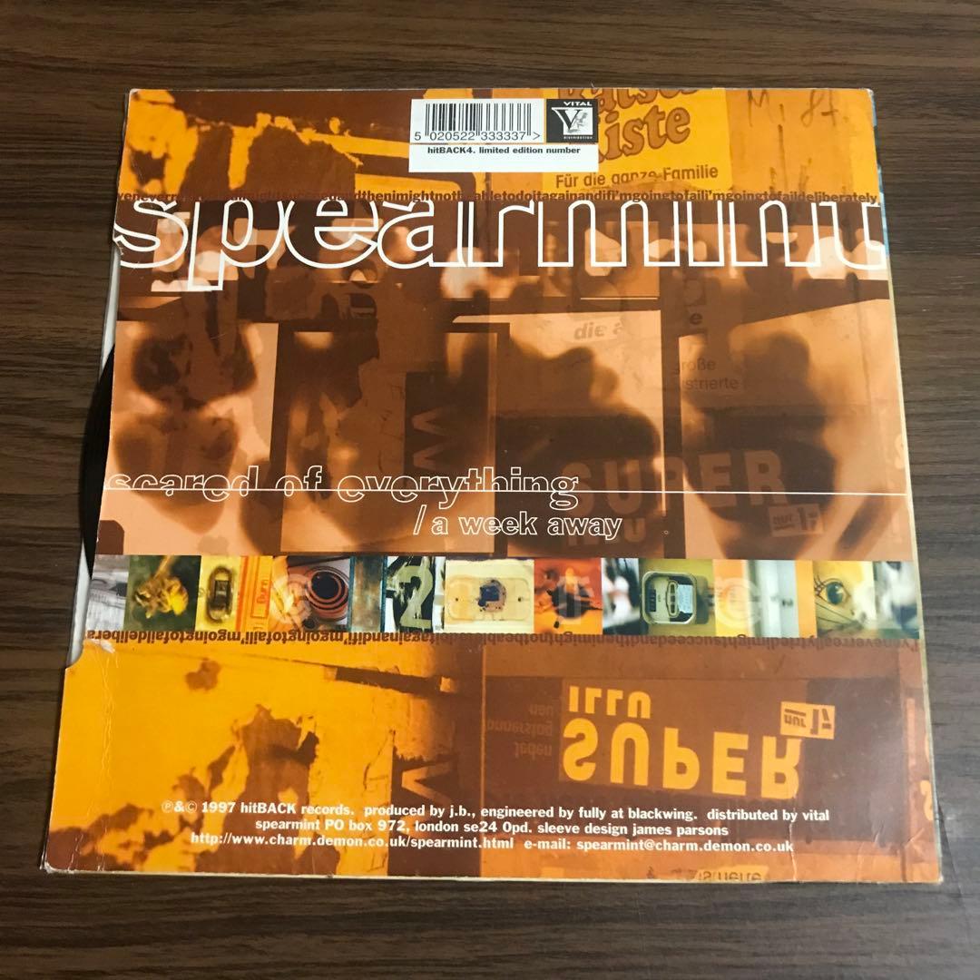 Spearmint - A Week Away / Scared Of Everything 7" Single UK Indie Pop