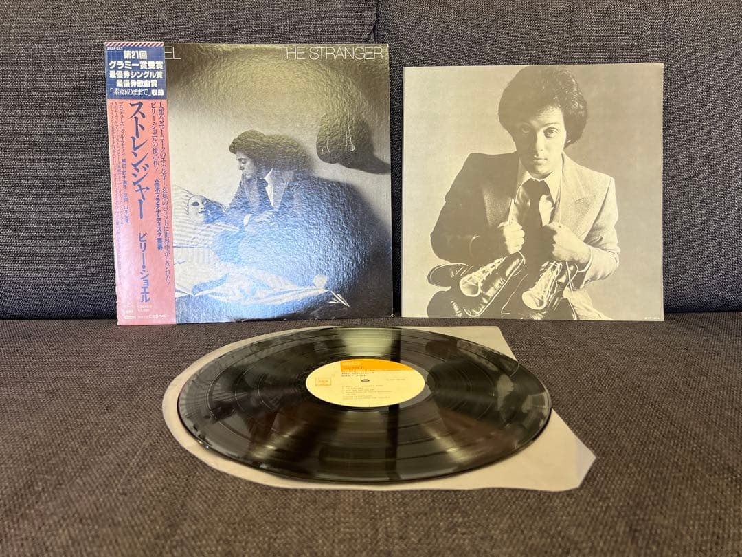 Billy Joel The Stranger LP 1977 Japan Original Pressing 25AP-843 w/ OBI