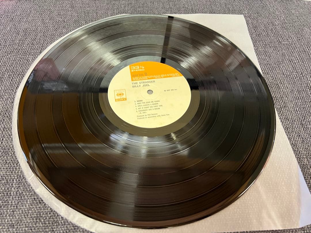 Billy Joel The Stranger LP 1977 Japan Original Pressing 25AP-843 w/ OBI