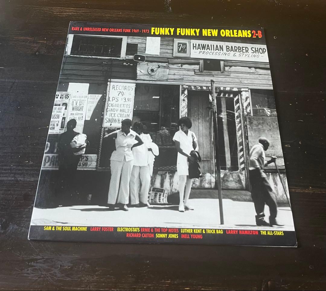 Various - Funky Funky New Orleans 2-B LP Vinyl Rare Soul Funk Compilation