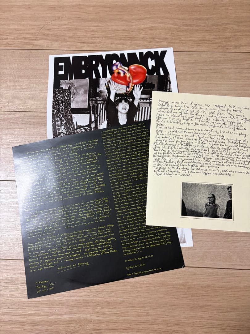 Embryo & No-Neck Blues Band - Embryonck Vinyl LP Krautrock Avant-Garde Import